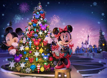 Disney Christmas Diamond Painting Kit - DIY Disney Christmas-7